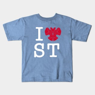 I LOVE STRANGER THING V2 Kids T-Shirt